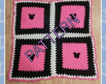 Minnie Mickey Mouse Crochet Pattern. Minnie Mouse baby