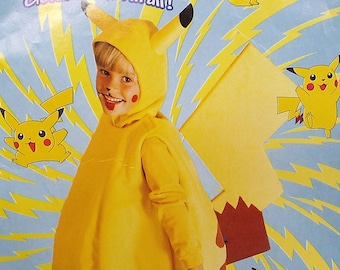 Pokemon Pikachu Costume Custom-made Sizes 2T-8