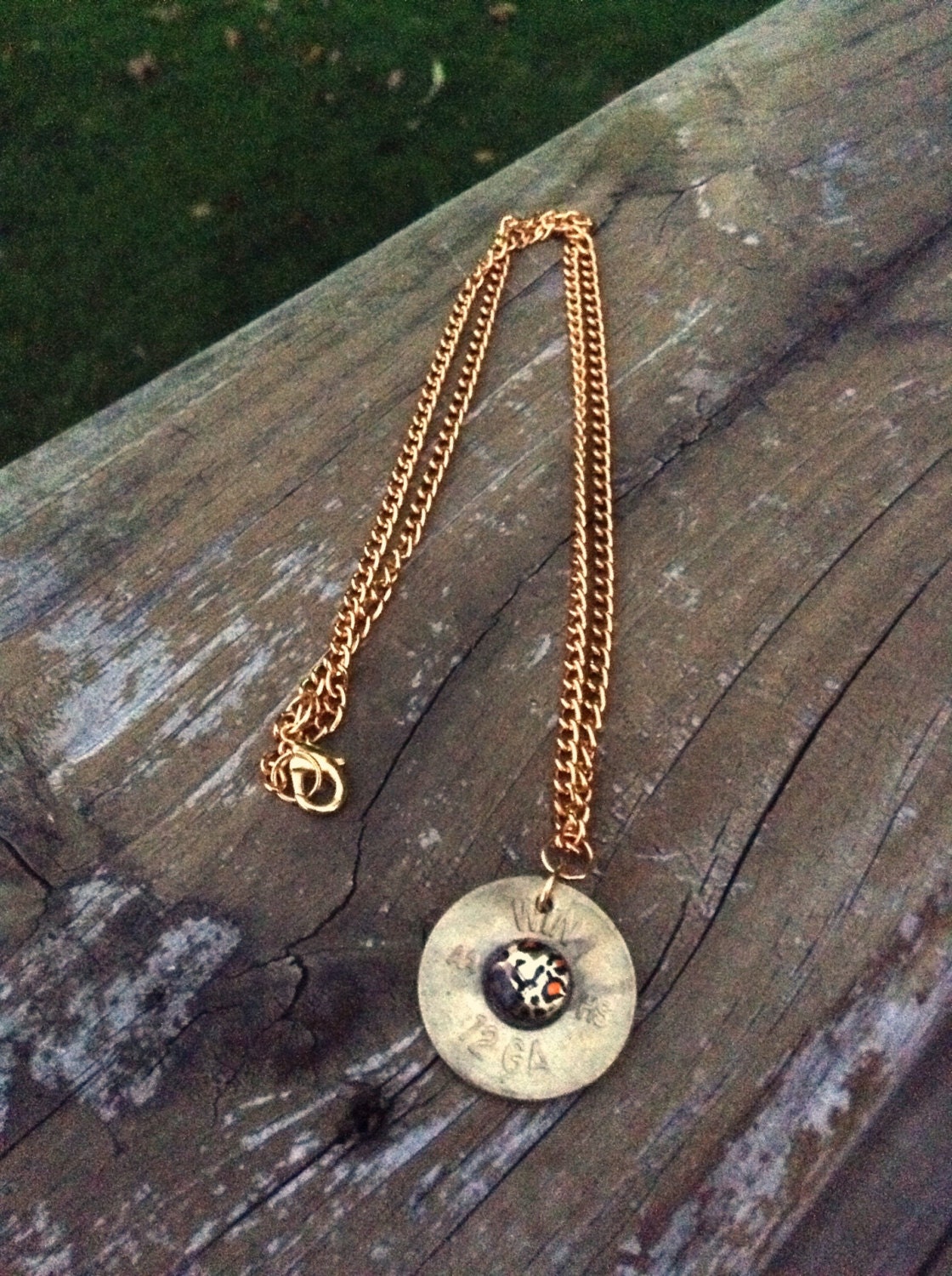 12GA Shotgun Shell Necklace by AmmoAngels on Etsy