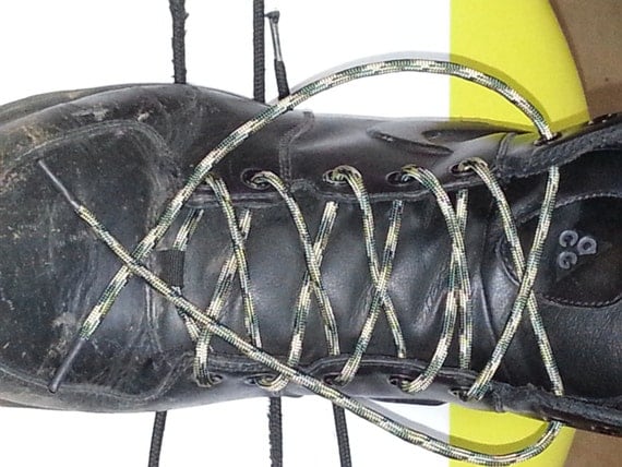 paracord boot laces