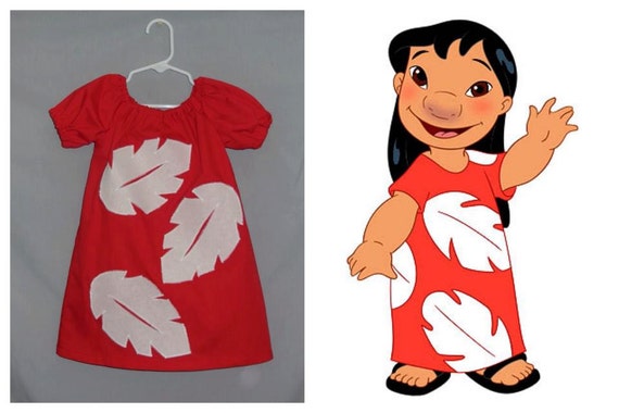 Custom Handmade Lilo Inspired Dress Lilo and Stitch Custom Handmade Lilo Inspired Dress Lilo and Stitch