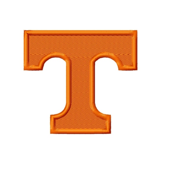 Tennessee T Solid Fill Embroidery Design 2x2 by MyMitchellDesigns