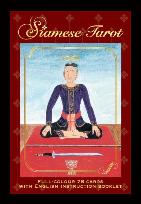 Thai Tarot Deck In Traditional Siamese Drawing By Thaitarotcards