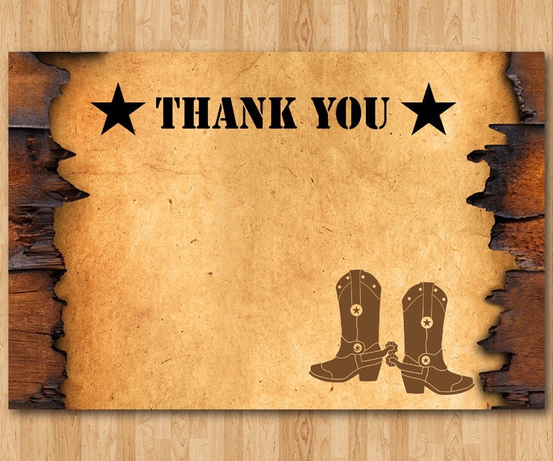 western-thank-you-note-cowboy-theme-thank-you-card-boy-or