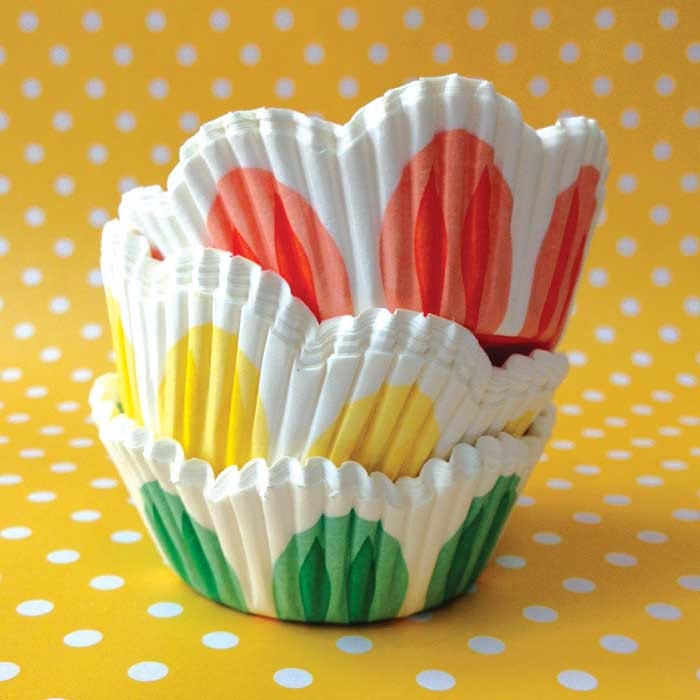 Tulip Cupcake Liners 75 Scalloped Baking Cups Made in Sweden
