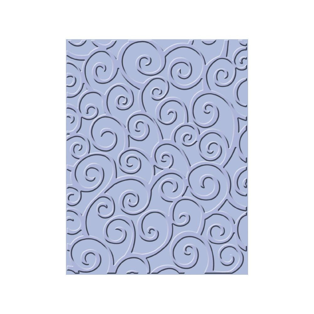 Cuttlebug A2 Embossing Folder D'vine Swirl