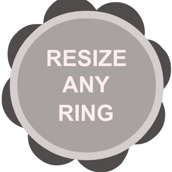 Sterling Silver Ring Resizing Adjustment