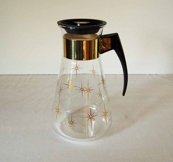 Corning Glass Coffee Carafe Vintage Glass Coffee Server