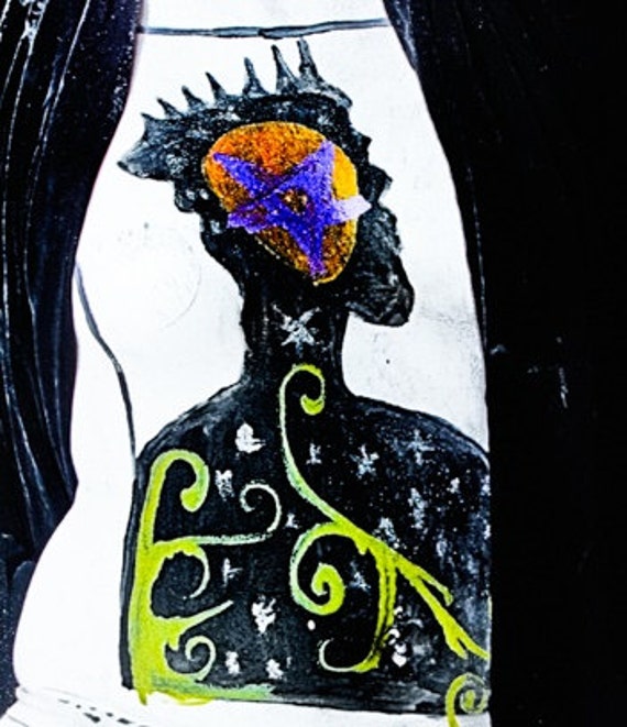 Body paint waterproof true black Death by PropheticsCosmetics