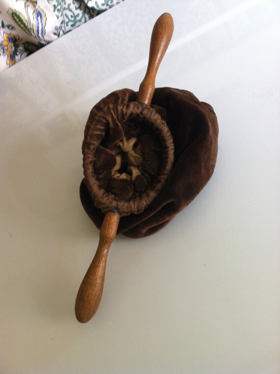 Hold for R Antique Velvet Church Offering Tithe Donation