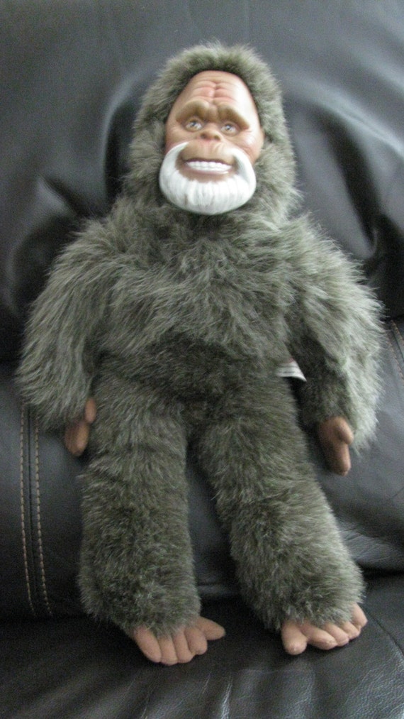 giant stuffed bigfoot