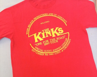 the kinks vintage shirt