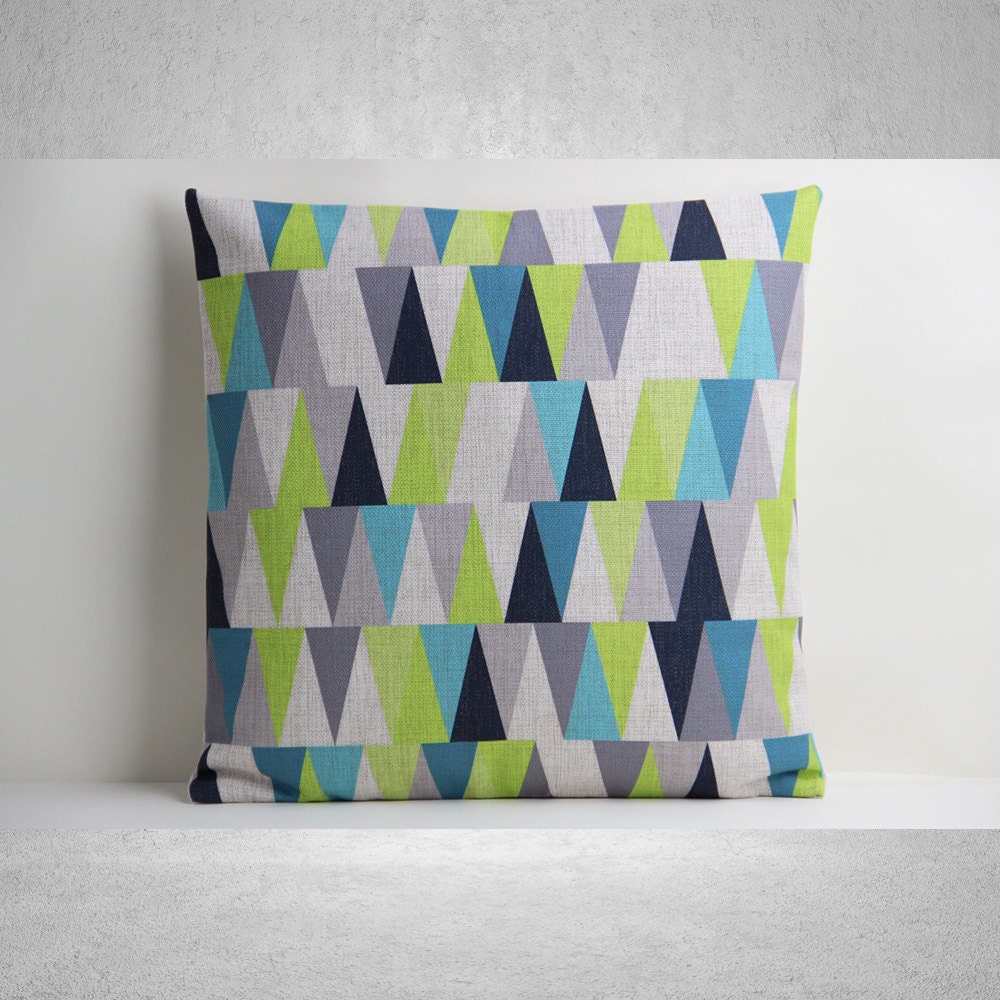 Geometric Pillow Cover Pillow Cover Decorative by SamanthaEmma