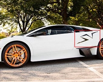 Ultimateprocy1 Light Carbon Decal Sticker For Lamborghini Murcielago Diablo SV – Vinyl Bumper Graphics, Universal Fit, Made In Cyprus