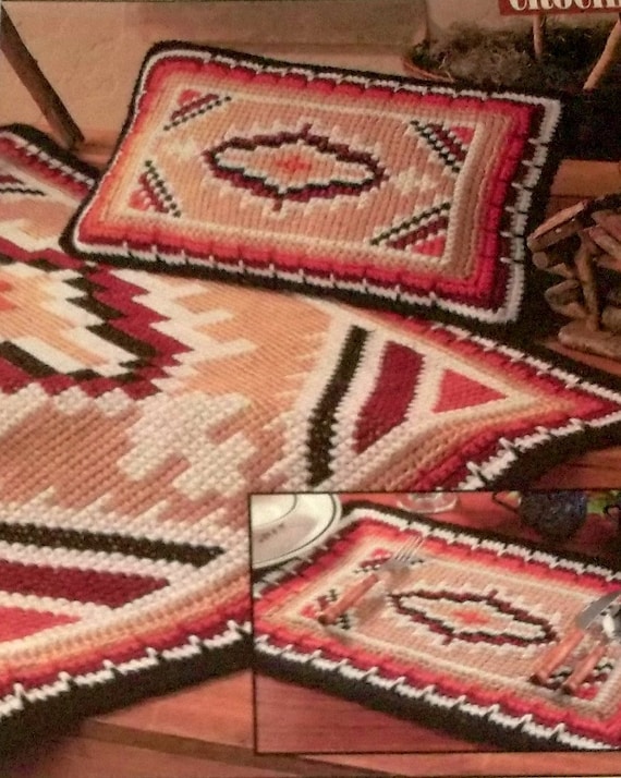 Southwest Afghan Crochet Pattern