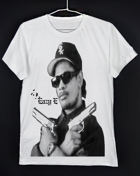 Eric Lynn Wright Eazy-E Guns Rapper Unisex T-Shirt S to XXL