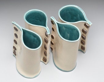 White "Leather" Vessel