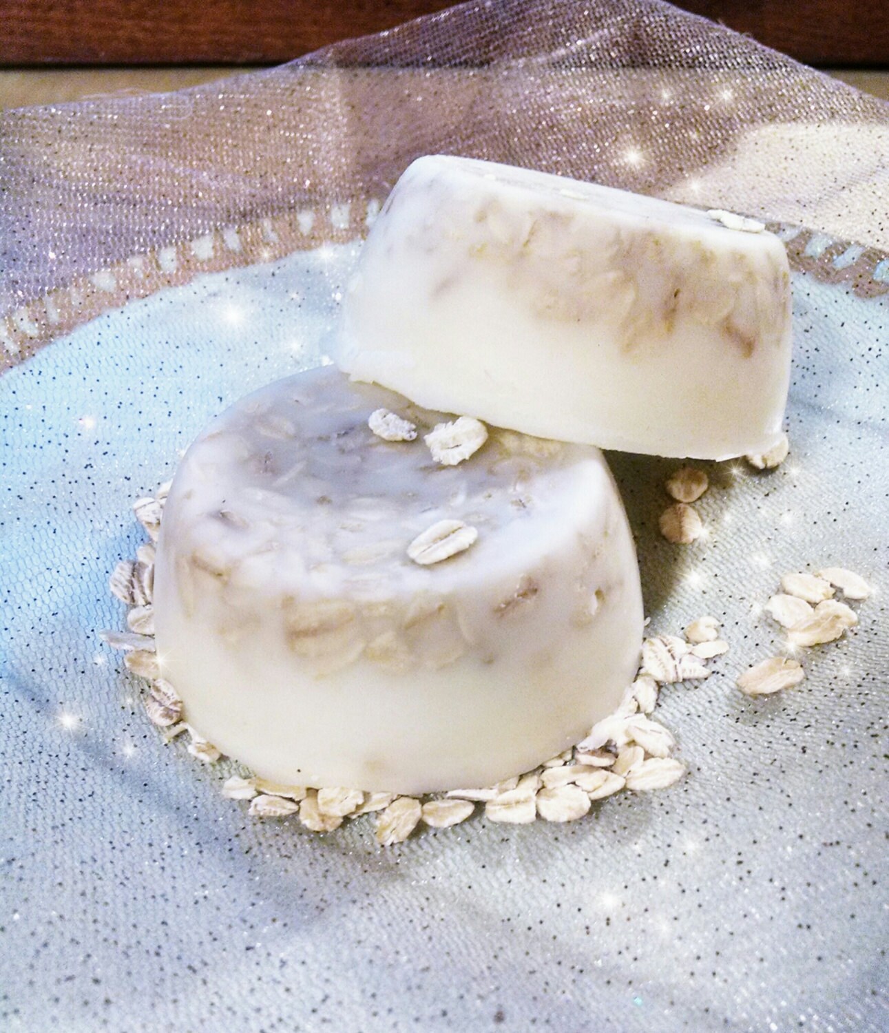 All Natural Organic Oat Scrub Bar Exfoliating Lotion Gentle