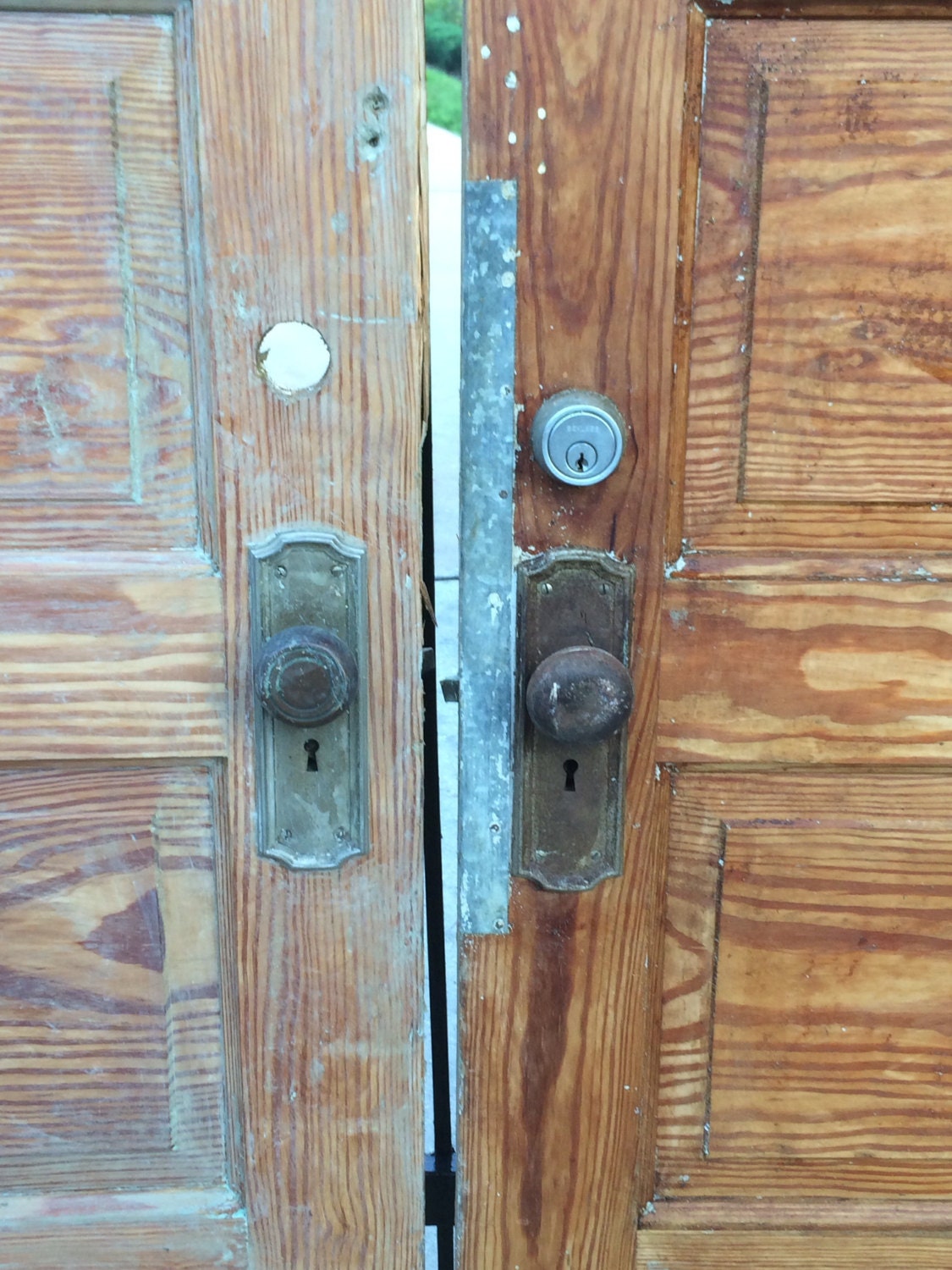 SALE PRICE REDUCED Old Wood Doors Antique Wood Doors Old