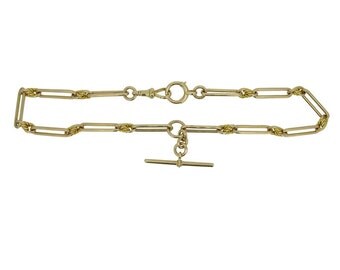 Antique Rose Gold Watch Chain