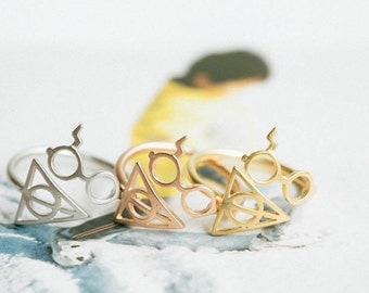 ... rings,cool ring,adjustable rings,Harry Potter Ring,cute ring,mens ring