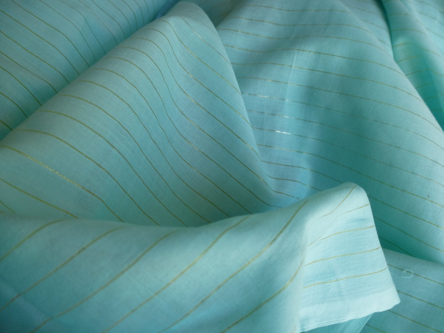 Mint Green Cotton by the Yard Cotton Fabric Yardage Fabric