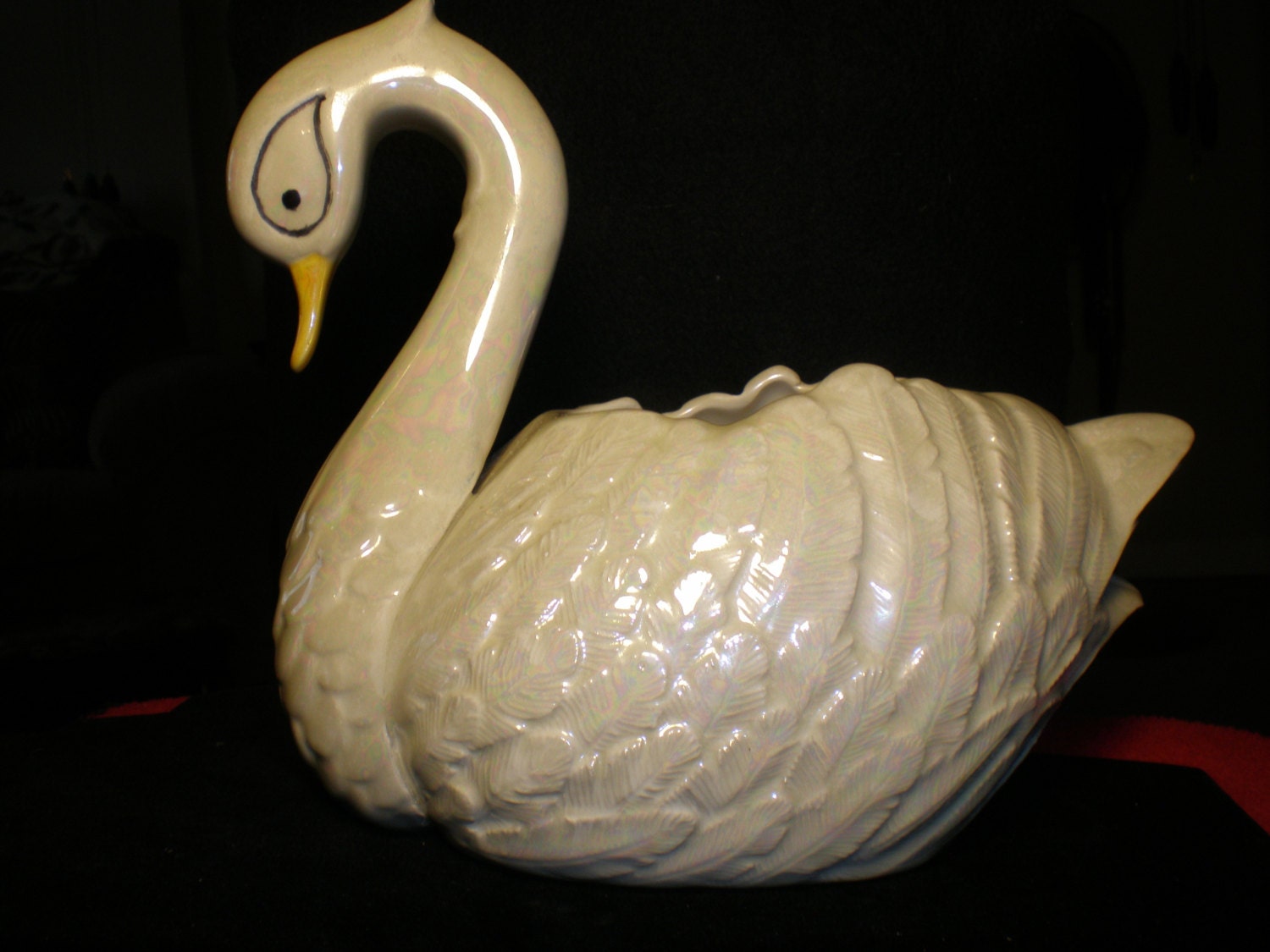 Ceramic Swan Planter 48