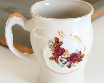 Glazed ceramic cups from the Soviet Union