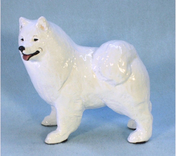 stuffed samoyed dog