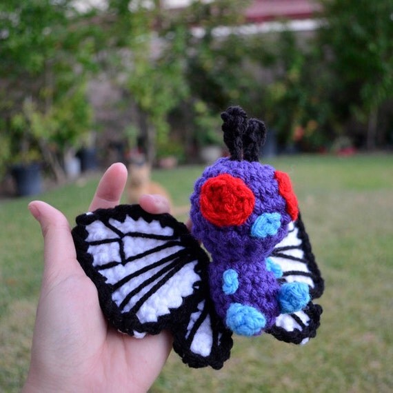 Butterfree amigurumi plush Pokemon doll