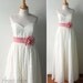 Pink Bridal Sash