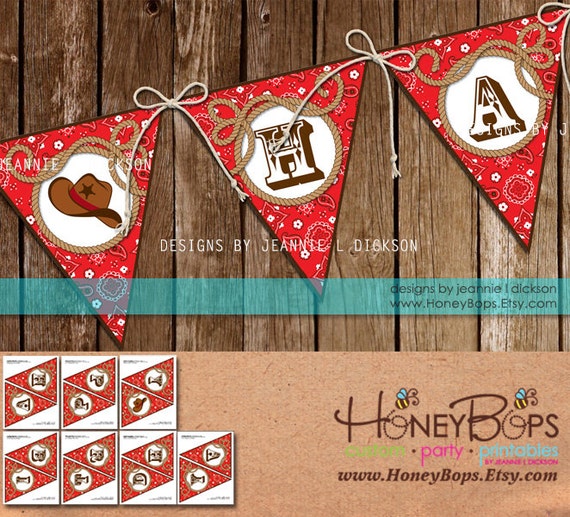 Western Happy Birthday Banner Printable | happy birthday instant download western theme pennant Western Happy Birthday Banner Printable | happy birthday instant download western theme pennant