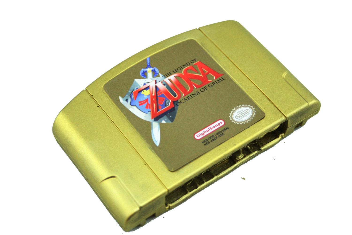GOLD SOAP Nintendo N64 Cartridge Zelda Ocarina of Time
