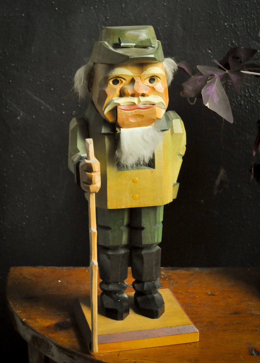 Vintage German Nutcracker The Happy Wanderer Hiker Nutcracker