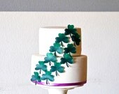 EDIBLE Shamrocks - Large St Patrick's Day Cake & Cupcake Decorations - Cake topper - Four Leaf Clover Il_170x135