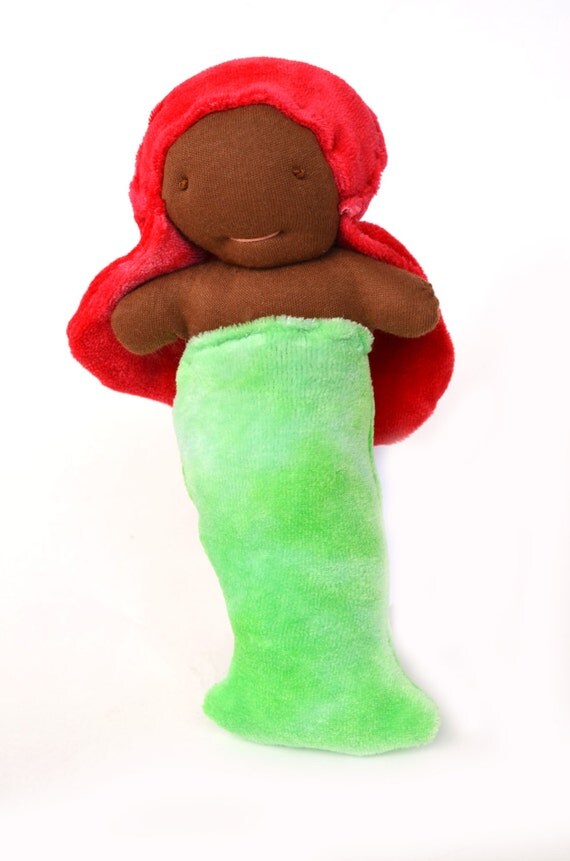 big stuffed mermaid