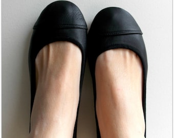 LUNAR- Ballet Flats - Leather shoes - 39- Black. Available in different colours & sizes