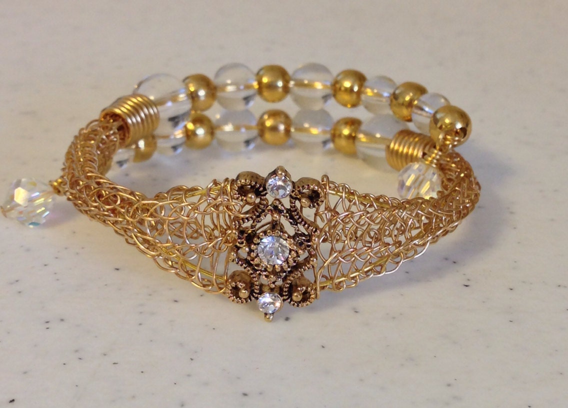 gold viking bangle