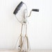 Retro Hand Mixer, Egg Beater, Double Whisk, Vintage Mixer, retro Kitchen, Metal, Black, Kitchen Gadget, Vintage Kitchen, USA stainless steel