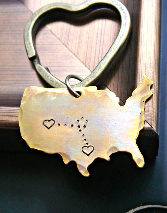 Personalized United States Necklace