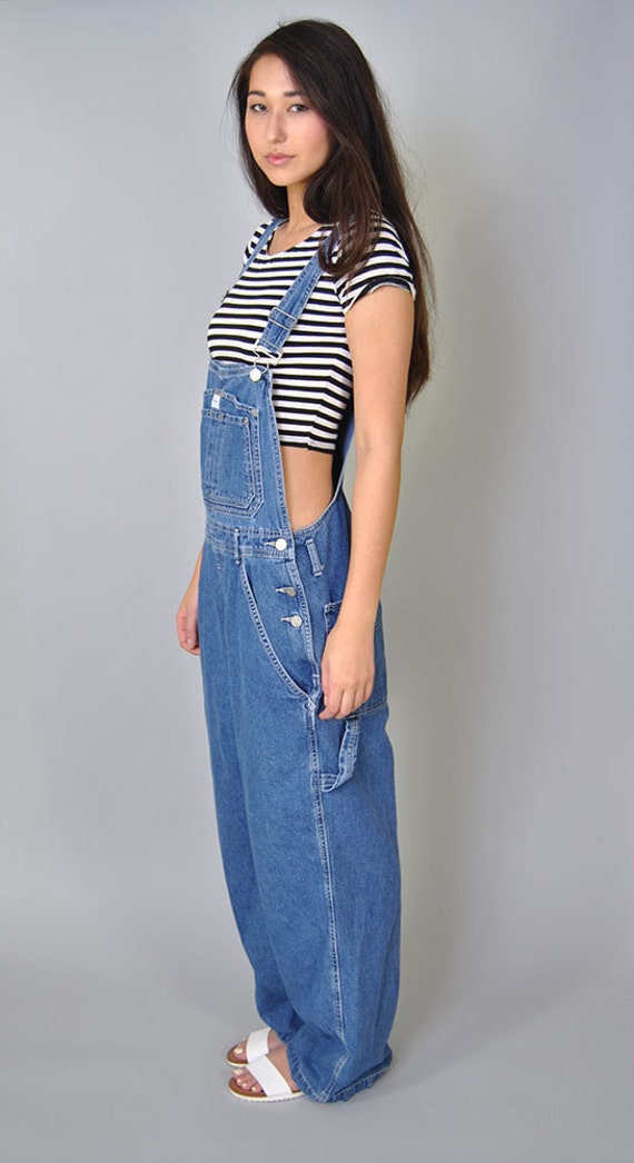 Vintage Denim Overalls 90s Calvin Klein Bib Overalls Denim