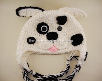 Dalmatian baby hat Etsy