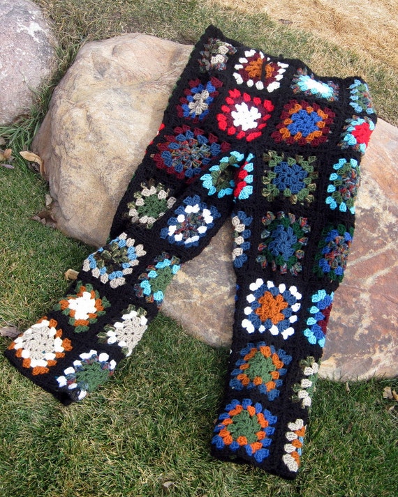 Quirky Crochet Pants Granny Square Custom Order