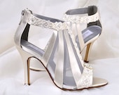 pre dyed bridal shoes