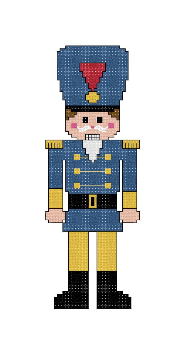 Nutcracker Cross Stitch Pattern Digital by threadsandthings1