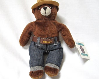 smokey the bear plush doll