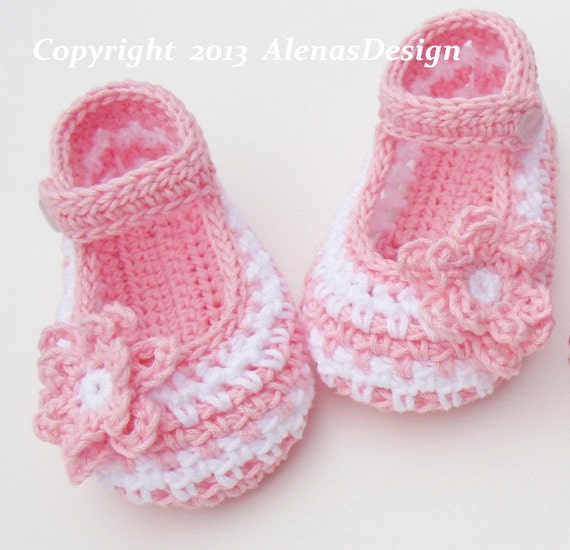 Crochet Booties Pattern 076  Crochet Baby Shoes Pattern  Crochet 