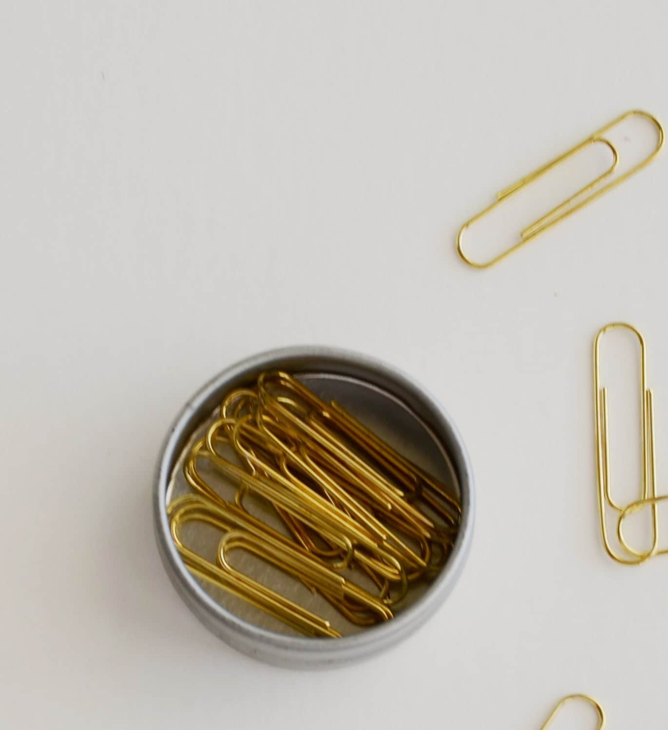real gold paper clip money