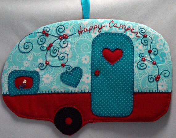 Happy Camper 21 Mug Rug