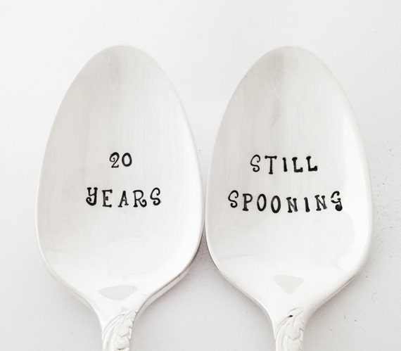 20th Still SpooningWedding Anniversary 20 Year Anniversary Vintage ...